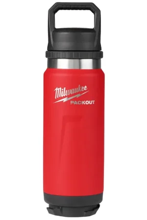 Limited Time Milwaukee PACKOUT 24oz Insulated Bottle with Chug Lid 48-22-8396R