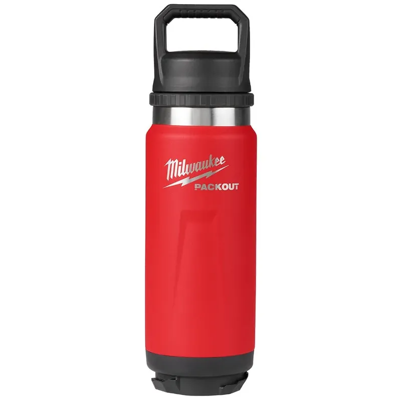 Limited Time Milwaukee PACKOUT 24oz Insulated Bottle with Chug Lid 48-22-8396R