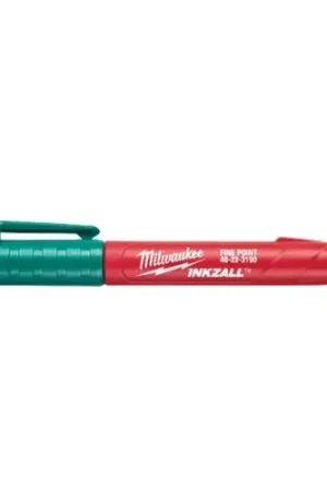 Hot Deal Milwaukee INKZALL Green Fine Point Marker 48-22-3190