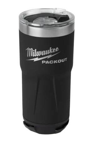 Limited Offer Milwaukee PACKOUT 20oz Tumbler - Black 48-22-8392B