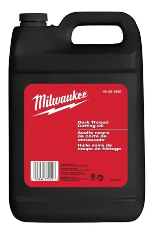 Special Discount Milwaukee 1 Gallon Dark Thread Cutting Oil 49-08-5100