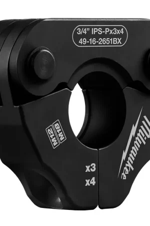 Affordable Milwaukee 3/4" IPS-P Black Pipe Pivoting Press Ring for M18 & M12 FORCE LOGIC Press Tools 49-16-2651BX