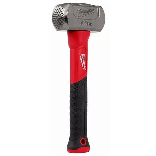 Authentic Milwaukee 3 lb Fiberglass Drilling Hammer 48-22-9310