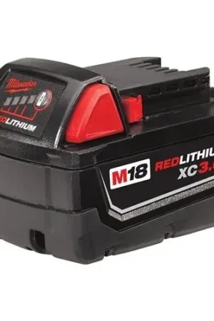 While Supplies Last Milwaukee M18 Red Lithium 3.0Ah XC Battery 48-11-1828